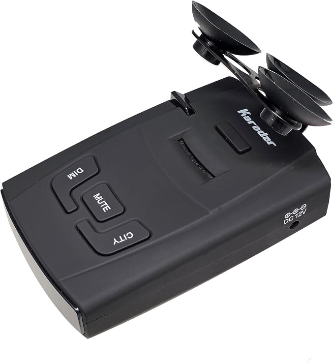 Radar Detectors for Cars American Laser KARADAR X K KA Bands VG 2 Protection S360 with LaserEye Front Rear Police Scanner