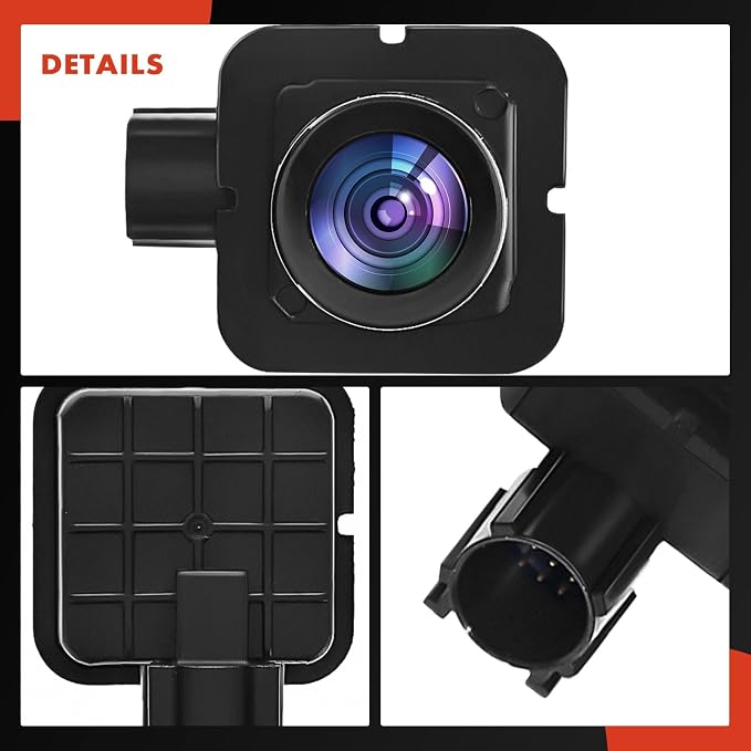 A-Premium Park Assist Camera Rear View Backup Reverse Camera Compatible with Select Chrysler Models - 2017-2023 Pacifica, 2020-2022 Voyager - Replace# 68227397AH