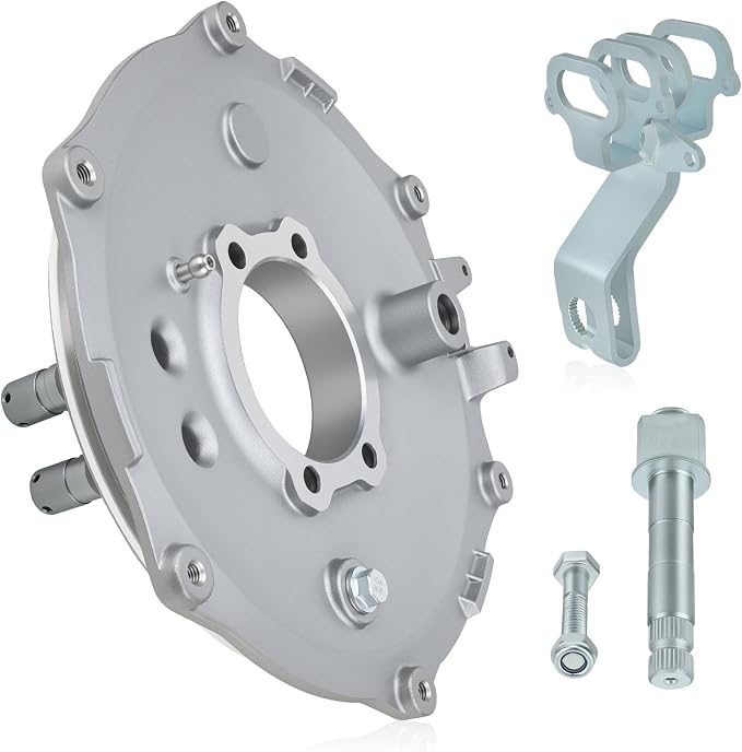 M MATI Rear Brake Panel Plate & Camshaft Kit for Yamaha W-olverine 350 Big B-ear 400 250 2005-2009 Kodiak 400 Bruin 250 350 2003-2006 Grizzly 350 2007-2014 5VH-F5321-01-00 5VH-F5321-11-00