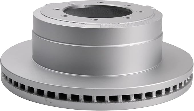 TRQ Rear Brake Rotors Set Vented Premium G-Coated Compatible with 2013-2019 Ford F-350 Super Duty 2013-2016 F-450 Super Duty