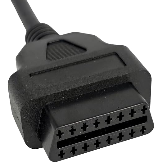 EZROAD DTS Diagnostic Cable Compatible with Mercury Mercruiser Jaltest JDC617A Compatible with Cummins Marine Outboard Inboard Engine OBD2 Adapter 10 Pin Connect Tool