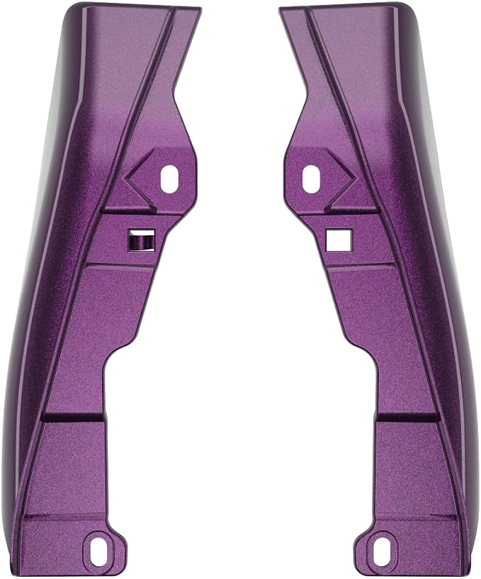 Advanblack 2025 RG Mid Frame Air Deflector, Poison Berry Harley Air Deflector Heat Shield Compatible for Harley Touring Street Glide, Road King, Electra Glide, 2009-2025