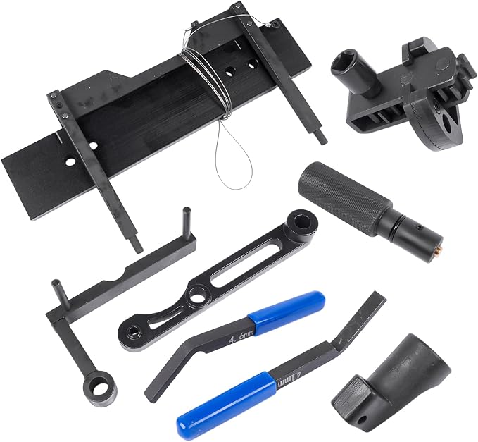 9Pcs Camshaft Timing Tool TDC Locating Pin Engine Tool Kit Replacement for Detroit Diesel DD15 Engine W470589042300 W470589001500