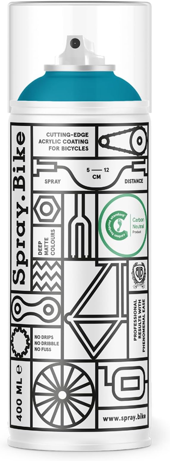 Spray.Bike Spray Paint - Battersea | Designed Mainly for Bicycles | Multi-Use Acrylic Spray Paint for Metal, Plastic | High Coverage Bike Paint, 400ml