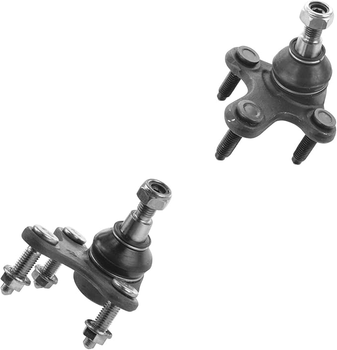 TRQ Front Lower Driver and Passenger Side Ball Joint Set Compatible with 06-13 Audi A3 06-13 A3 Quattro 15-18 Q3 15-18 Q3 Quattro 12-19 Volkswagen Beetle 15 e-Golf 07-16 Eos 10-14 Golf 12-13 Golf R