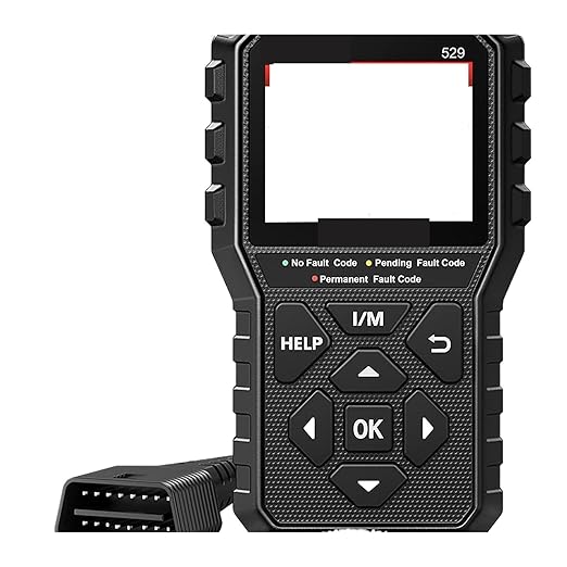 Automobile Fault Detector, 529 OBD2 Scanner Code Reader CR529 Automotive Diagnostic Tool OBDII Code Reader Fault Code Read OBD2 Scan DIY