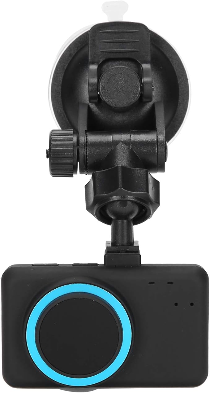 Driver Fatigue Alarm Device, Car Fatigue Driving Alarm, DC 12V24V Driving Alert Antisleep Reminder Anti Sleep Alarm Monitor with Suction Cup Buckle for Drivers Security Guard