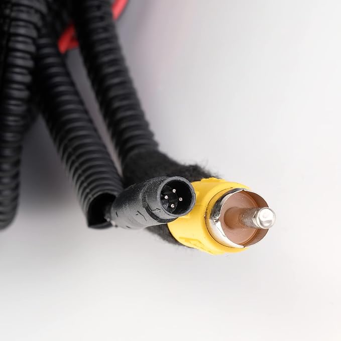 Tailgate Handle Backup Camera Compatible with 2005-2015 Toyota Tacoma Rear View Reverse Camera Handle Tailgate Lock RCA Connector