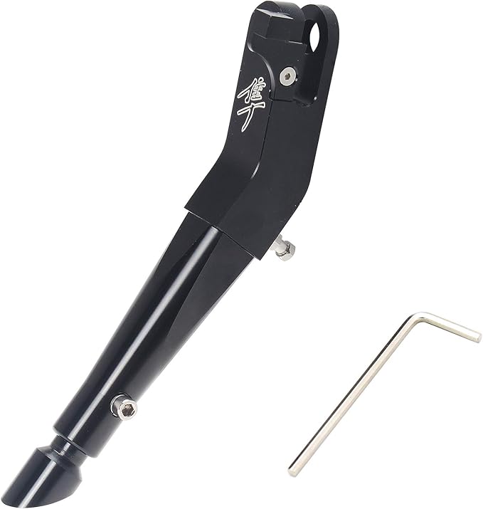 Motorcycle Kickstand, CNC Adjustable Side Stand Compatible with Suzuki GSX1300R Hayabusa 1999-2020