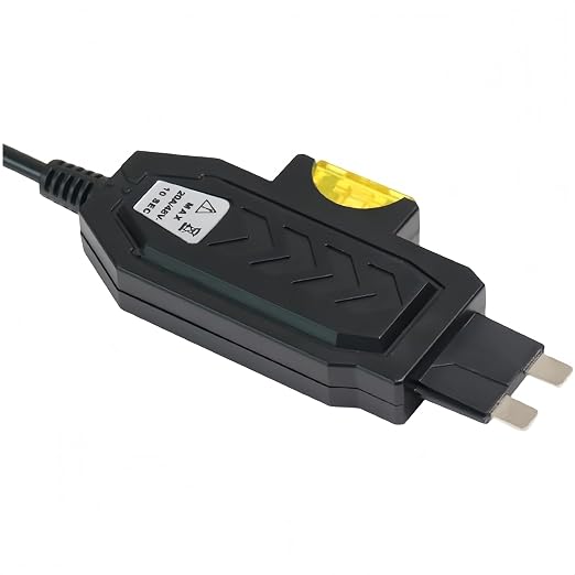 Automotive Circuit Fault Probe Tester, CNBJ-611 Car Circuit Tester, Automotive Fuse Tester Max 48V, Circuit Fault Test Tool, Blade Fuse with Gloves New (2 Sets)