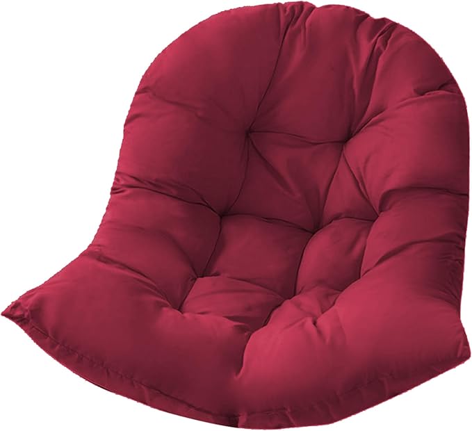 Hammock Swing Chair Cushion, Hanging Basket Seat Cushion Pillow, Soft Hanging Egg Chair Back Cushions Pads, for Indoor and Outdoor Garden Offices