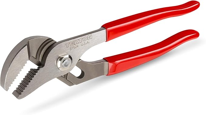 TEKTON 10 Inch Groove Joint Pliers (1-1/2 in. Jaw) | 37524 | Made in USA