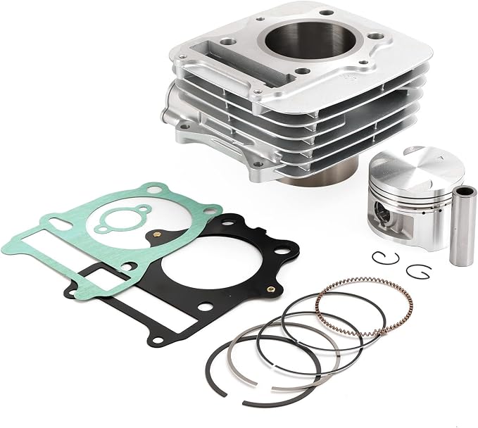 72mm Cylinder Piston Gasket Kit For Suzuki GN250 GN250E DR250 DR250S GZ250 TU250 for Suzuki GN250 1982-2001 for Suzuki GZ250 Marauder 1999-2011 11210-38204-0F0 11241-38301
