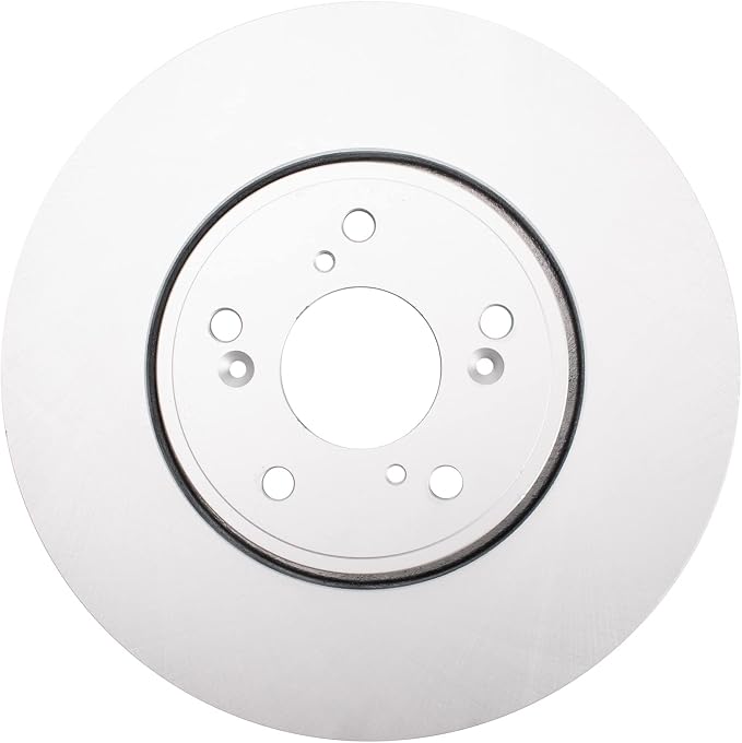 TRQ Front Brake Rotor Set G Coated Vented Compatible with 2013-2018 Acura RDX 2016 ILX