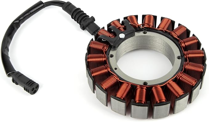 Tykick 29987-06 Stator for Harley Davidson Electra Glide Road King Road Glide 2006 2007 2008 2009 2010 2011 2012 2013 50 Amp 3 phase Replaces 2998706 29987-06A 2998706A 29987-06B 2998706B 29987-06D