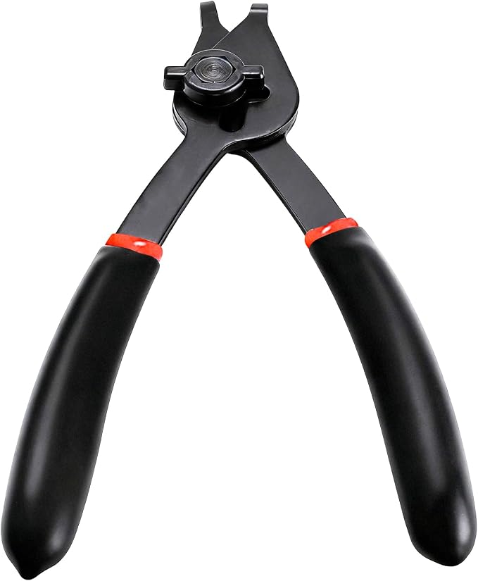 12-piece Snap Ring Pliers Kit, Internal/External Circlip Pliers Set, Heavy Duty Straight/Bent Jaw Tips with Carrying Case for C-Clip Ring Remover