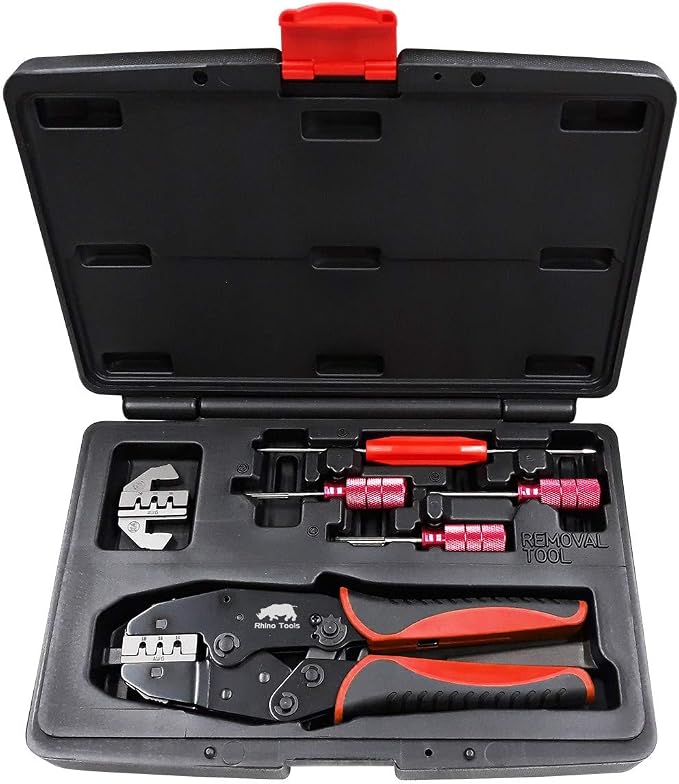 Deutsch Connector Crimping Kit | Terminal Removal Tools | for DT Series Stamped & Formed Contacts
