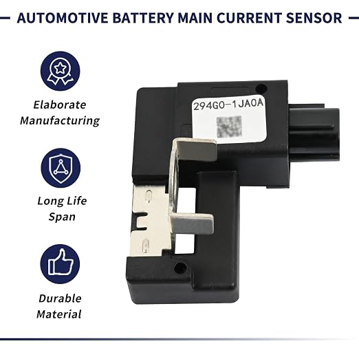 Automotive Battery Main Current Sensor Replace 294G0-1JA0A 294G01JA0A Compatible with Nissan Altima 2014-2025, for Infiniti QX50 2019-2020