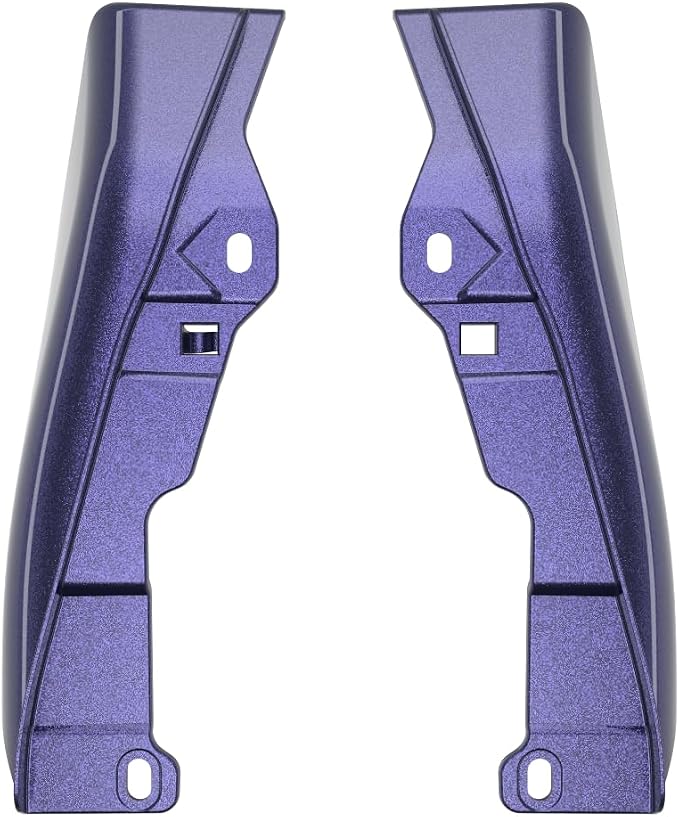 Advanblack 2026 Road Glide Mid Frame Air Deflector, Purple Abyss Air Deflector Heat Shield Compatible with Harley Touring Street Glide, Road King, Electra Glide, 2009-2026