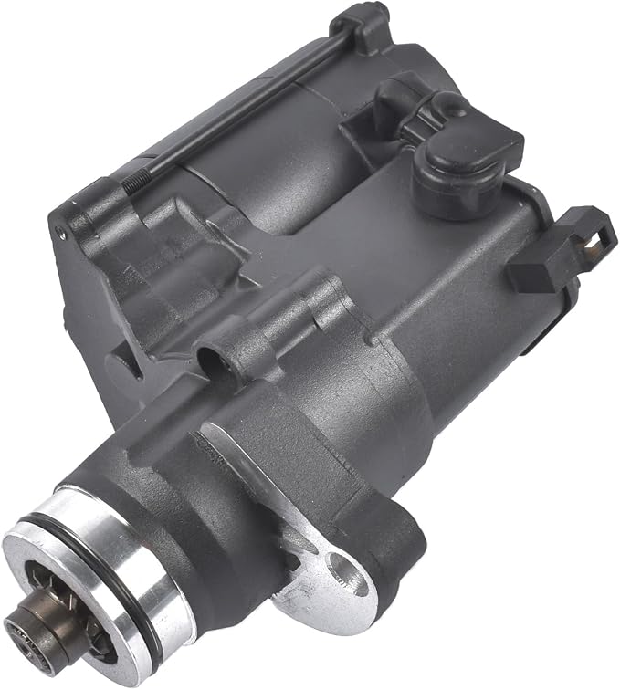 Starter Black Replacement for Harley-Davidson Blackline Breakout Dyna Night Train Road Glide Softail 2006-2017 31618-06A 18905