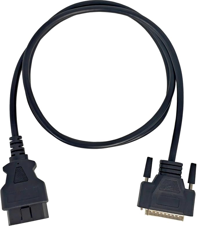 EZROAD OBD2 OBDII Cable Compatible with Zurich ZR11 ZR13 ZR15 Scan Tool Code Reader Scanner Scan Tool 63807 63806 56218 Connector to 26 Pin Male Adapter Cable 5 FT Data