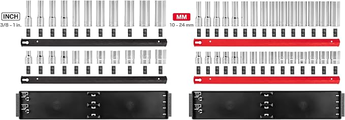 TEKTON 1/2 Inch Drive 12-Point Socket Set, 52-Piece | SHD92214