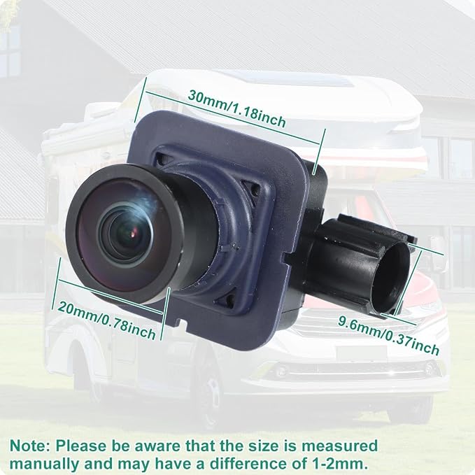 670104387 Rear View Backup Camera Fit for Maserati Ghibli 3.0L 2017-2021, GreenYi Parking Assist Cam Replaces OE Number 670039122