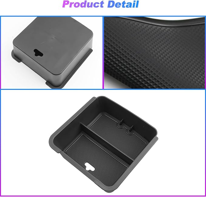 SXCY for 2023 2024 Mitsubishi Outlander Center Console Organizer [Not for Outlander Sport] 2024 Outlander Armrest Console Tray 2024 Outlander Console Organizer 2024 Outlander Accessories