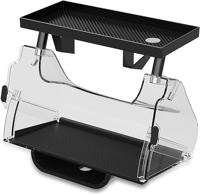 Under Screen Storage Organizer Compatible with Tesla Model Y Juniper 2025 /Model 3 Highland 2024 Center Console Organizer Tray Accessories