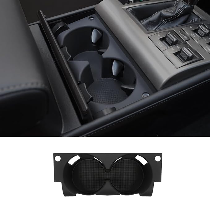 Central Control Water Cup Mat Is Applicable to Internal Modification of 2014-2021 Lexus GX460 Silicone Non-Slip Mat Storage Box Protective Pad Lexus GX460 Accessories (2014-2021)