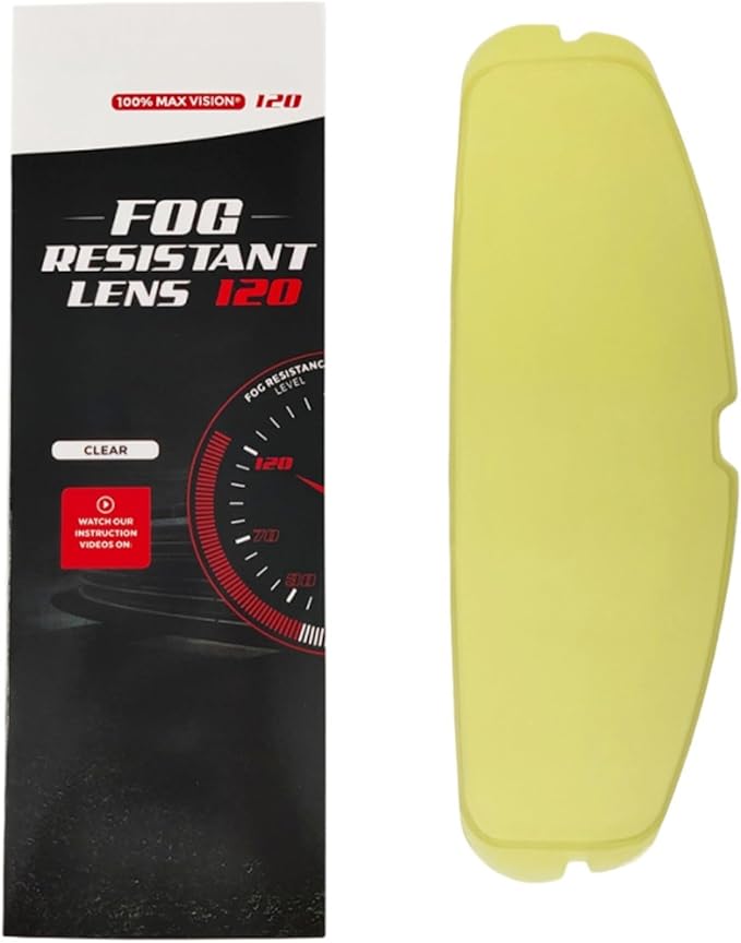 Helmet Face Shield Visor Film Anti Fog for R1 Air - ST1400 - T520 - R330 Optional Helmet Replacement Insert (Clear)