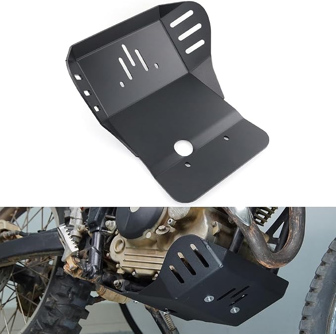 Xitomer 4mm Motorcycle Skid Bash Plate, Fit for XT250 2008 2009 2010 2011 2012 XT250 2013 2014 2015 XT250 2016 2017 2018 2019 2020 2021 2022 2023 2024 2025 Motorcycle Skid Plate