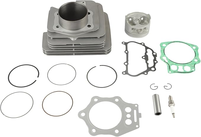 ECCPP Cylinder Piston Ring Gasket 2005-2011 for Honda for TRX500 Compatible fit for Cylinder Piston Gasket Top End Kit 12100-HP0-A00