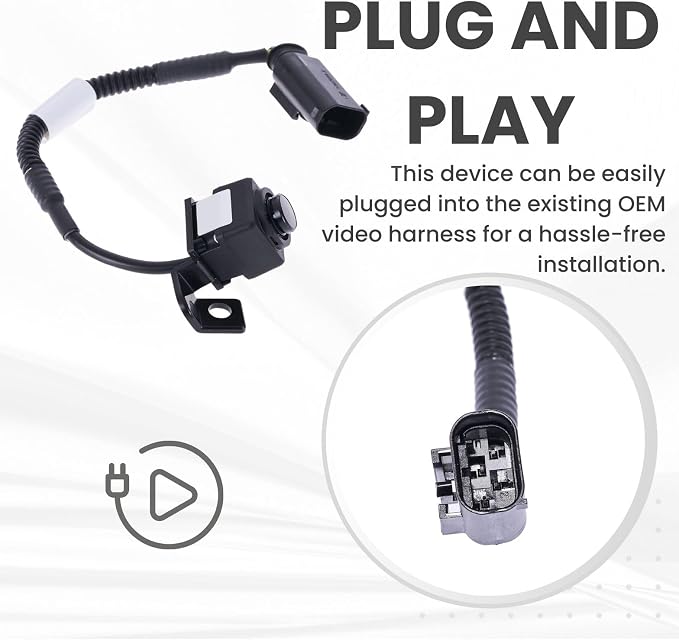 Backup Camera for 2011 2012 2013 Kia Sorento | Rear Tailgate, Parking View Cam Replaces OE# 957602P000 957602P201 957602P202 957602P202FFF, reverse assist backup monitor