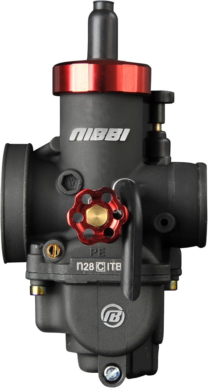 nibbi Motorcycle Carburetor PE28mm 150CC Carburetor 28mm With Carburetor Jets Fit Honda Yamaha Suzuki Kawasaki Motorcycle Scooter ATV Dirt Bike 150CC-250CC CG GY6 Engine