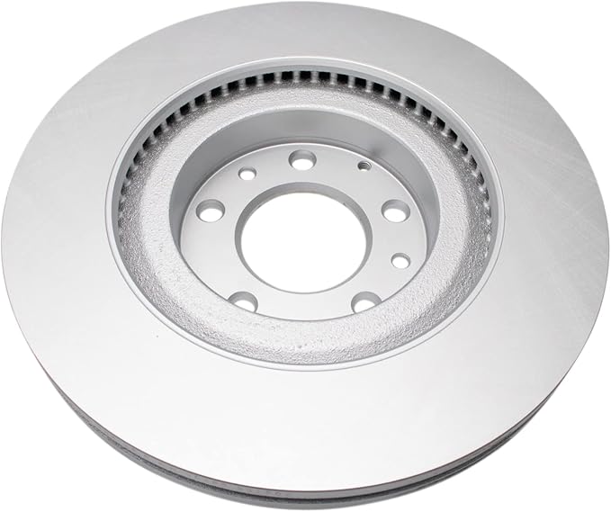 TRQ Front Brake Rotor Set G Coated Vented Compatible with 2007-2015 Mazda CX-9