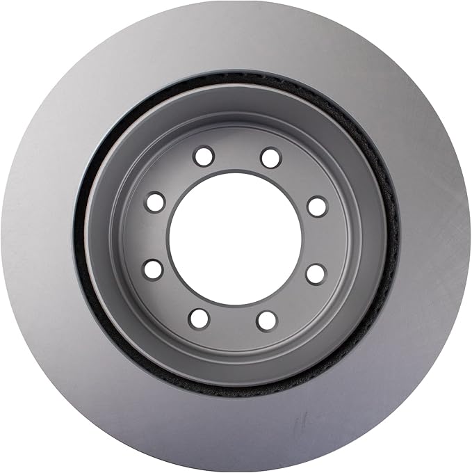 TRQ Rear Brake Rotors Set Vented Premium G-Coated Compatible with 2013-2022 Ford F-250 Super Duty F-350 Super Duty