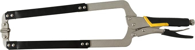 Xiao & Dao Pro Locking C-Clamp with Swivel Pads 22Inch(560mm) for Woodworking,Welding,Repairing,installation,clips mount tools,Etc 2-pack