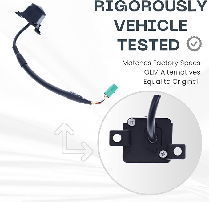 Backup Camera Replaces for 2017 2018 2019 2020 Toyota Sienna Right Side View OE Part # 8679008050, 86790-08050