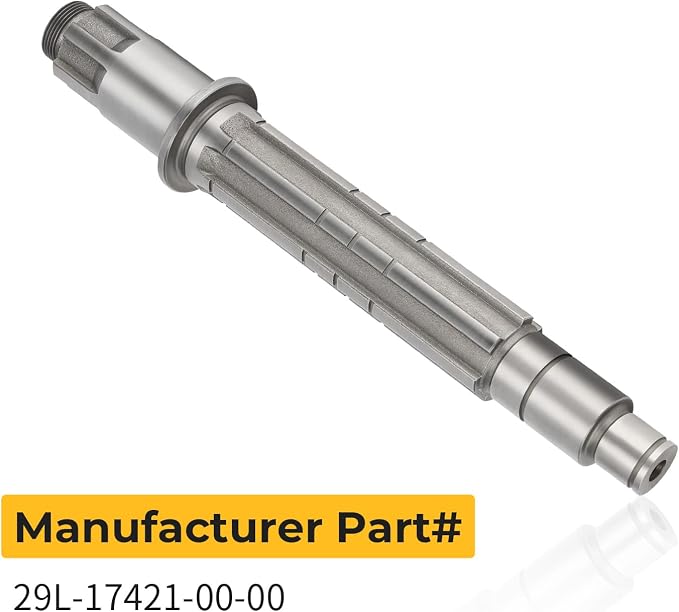 M MATI Transmission Drive Counter Output Sprocket Shaft for Yamaha Banshee YFZ350 1987-2006 RZ350 1984-1985 29L-17421-00-00