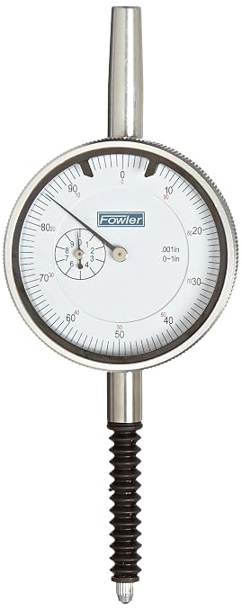 Fowler 52-520-450-0, Ip54 Dial Indicator With 0-1" Measuring Range