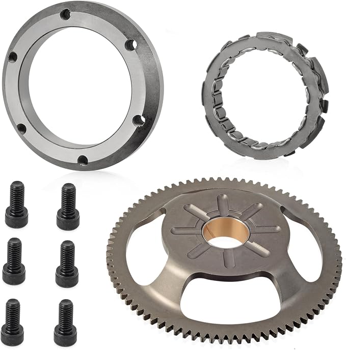 Starter Clutch kit Idler Gear One Way Bearing For Kawasaki KLR650 1987-2023