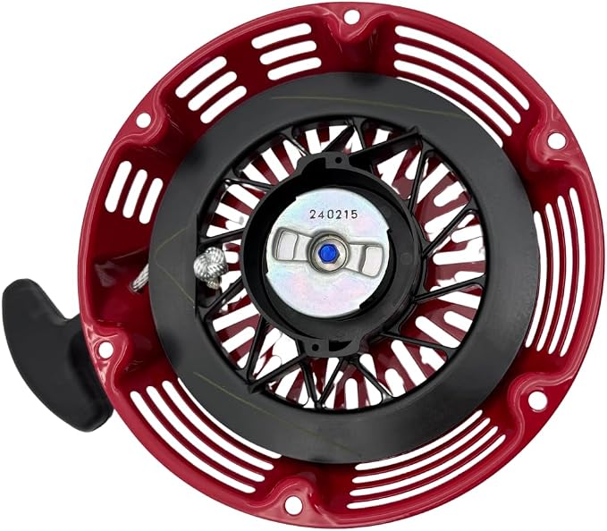 KINDZA Genuine Recoil Starter Assy 28400-Z5T-305ZA with Genuine Emblem 87521-Z5T-000 for Honda GX390 GX360 GX340 Engines