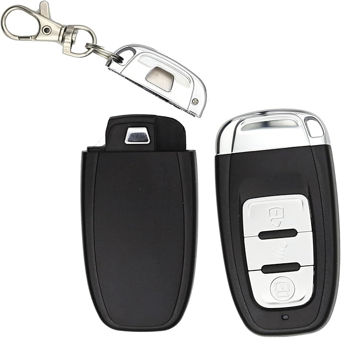 3T6B Passive Keyless Entry Car Alarm System PKE Engine Starter Push Button Vehicles Start/Stop Kit Safe Lock with 2 Smart Key (Upgrade)