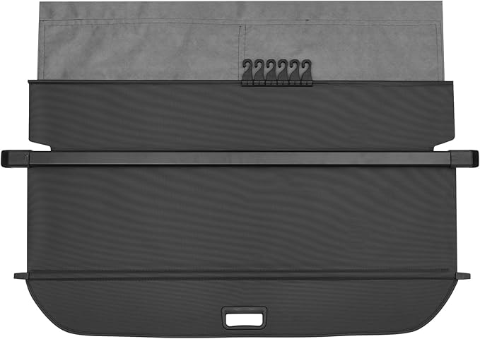 Powerty Cargo Cover for 2025 2026 Subaru Forester Accessories Trunk Cover Retractable Trunk Shielding Shade Cargo Luggage Cover Black