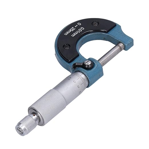 Micrometer 0-25mm Outside Micrometer Metric Thickness Gauge Measuring Tool