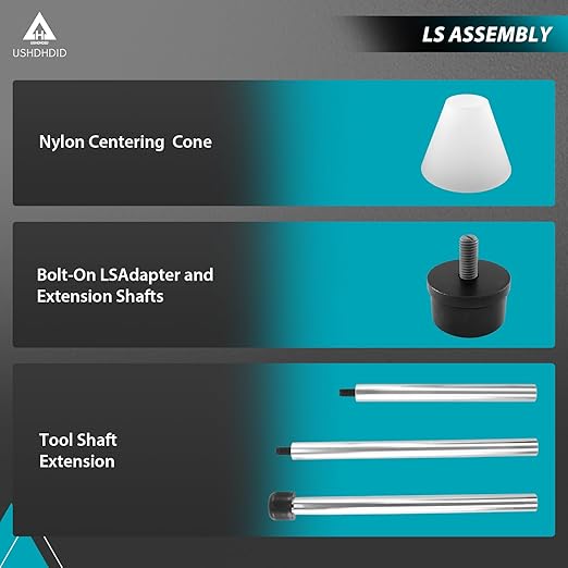 Cam Bearing Install Tool & Engine Cam Bearing Remove Kit Complete Installation & Removal Chevy LS Engine - Covers Most Domestic and Import Vehicles