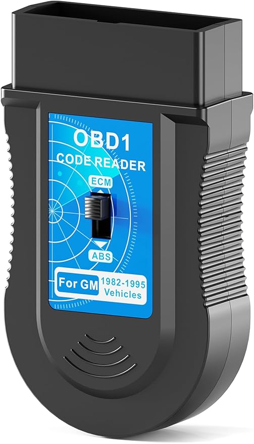 JOPLAY OBD1 Scanner and Code Reader ONLY Compatible with GM 1982-1995 Vehicles, ECM ABS Diagnostic Scan Tool with Instructions in English, Spanish, and French (Blue)