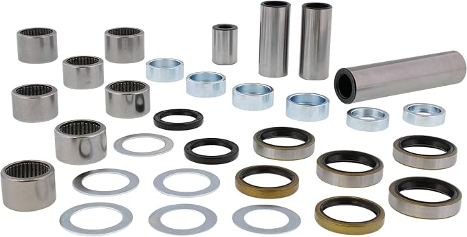 All Balls 27-1217 Linkage Bearing Kit Compatible With/Replacement For GasGas MC 250F Factory Edition 2024, MC 450F Factory Edition 2024, Husqvarna FC 250 Rockstar Edition, FC 450 Rockstar Edition 2024