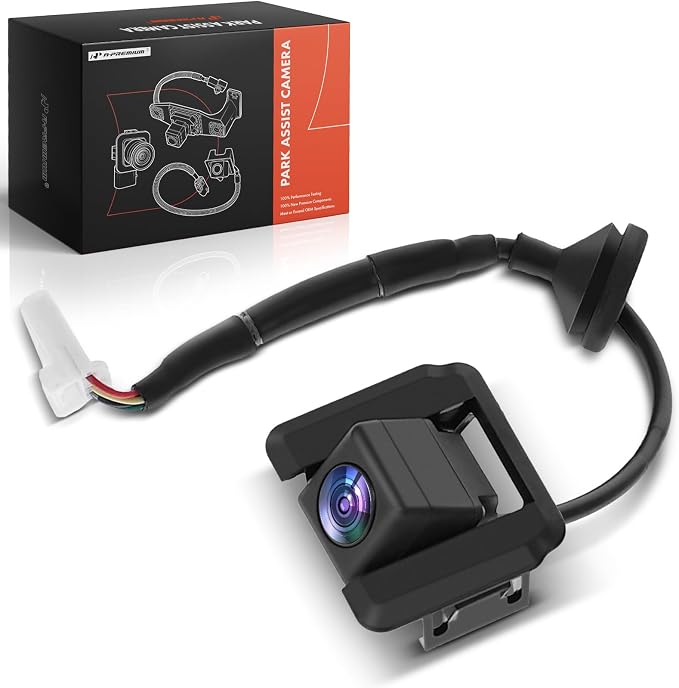A-Premium Rear View Backup Camera Compatible with Mazda | Parking Camera for 2016-2023 CX-9 CX9 - Replace# TK4867RC0B